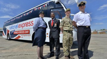 Launch of the Armed Forces Day coach