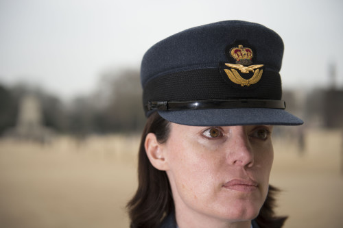Royal Air Force Reserve in uniform
