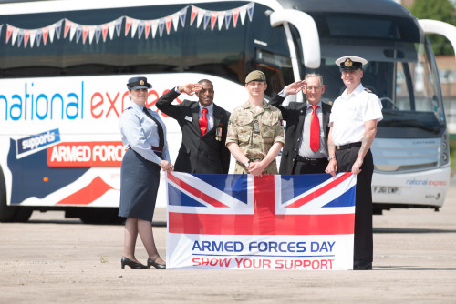 Armed Forces Day - National Express discount launch