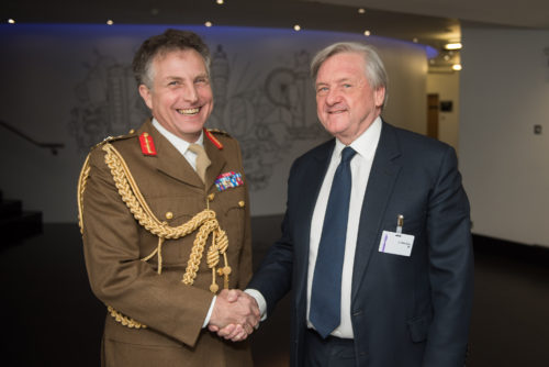 General Sir Nick Carter and BT Chairman Sir Mike Rake re-sign the BT AF covenant charter